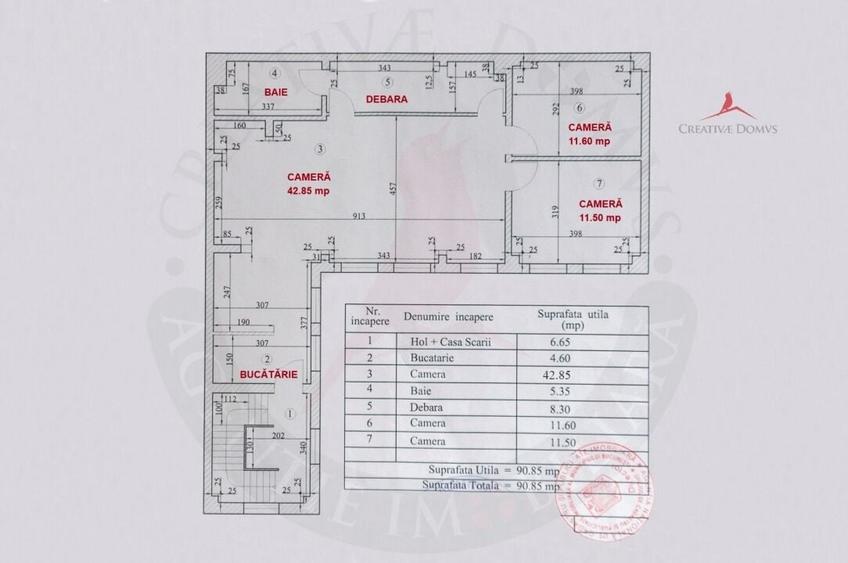 Spatiu de birouri in vila, 91 mp, 3 camere / Cantemir - Budapesta - 12