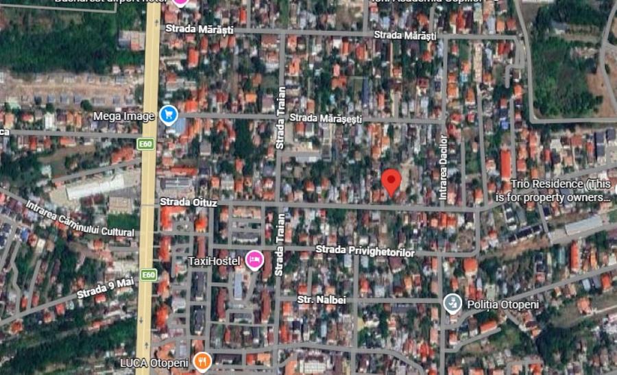 Otopeni - Central str. Oituz, Teren 956 mp! - 2