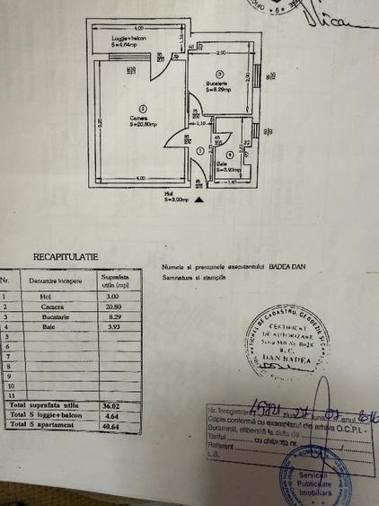 Garsoniera de vanzare, zona Lujerului, 36 mp+ balcon 4 mp - 6