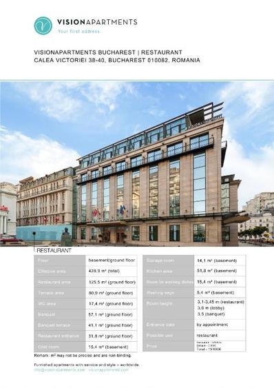 Inchiriere restaurant de lux in locatie centrala premium - 1