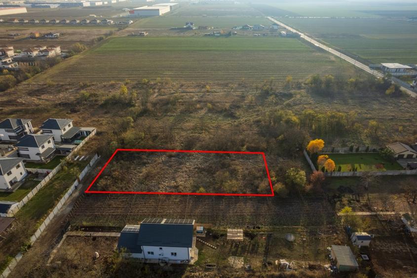 DRAGOMIRESTI-DEAL, TEREN 447 MP, PROIECT DE CASA INCLUS, DESCHIDERE 11 MP! - 10