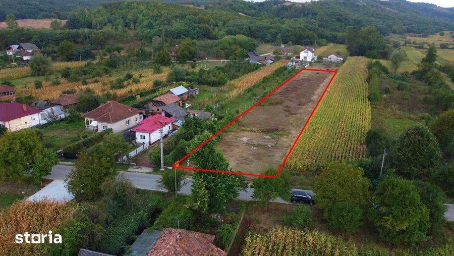 Teren de 3500 mp, în Băiculești