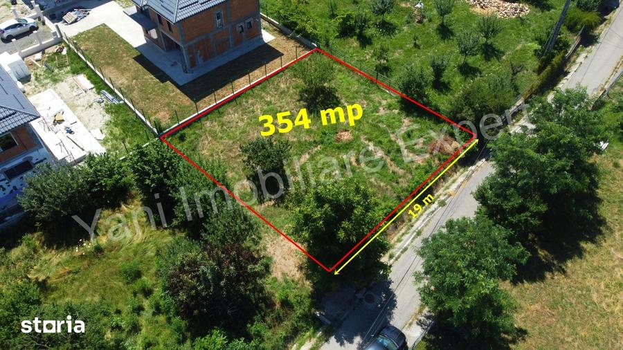 Teren de 354 mp, în Central
