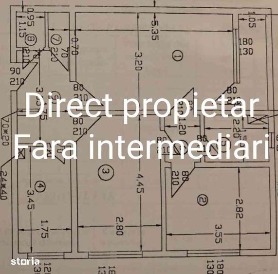 Apartament cu 3 camere în Drumul Taberei