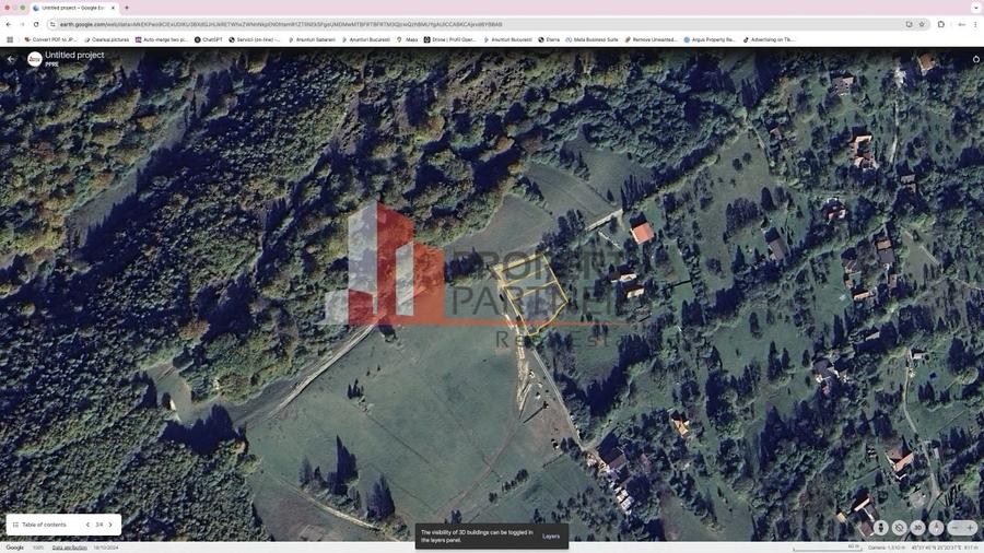 Terenuri Bran - Predelut  Priveliște către Bucegi și Postăvaru - 9