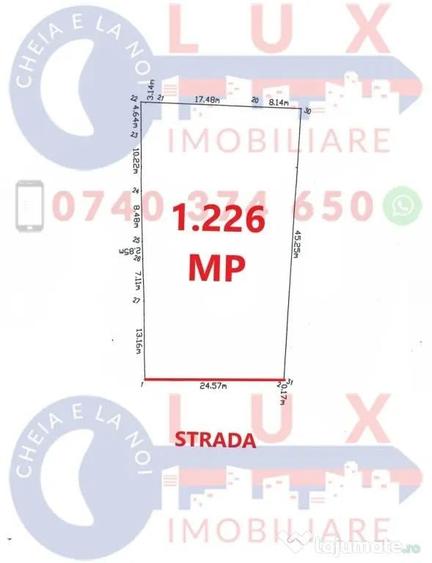 ID 7775 Lot teren intravilan - Comuna Somova - 2