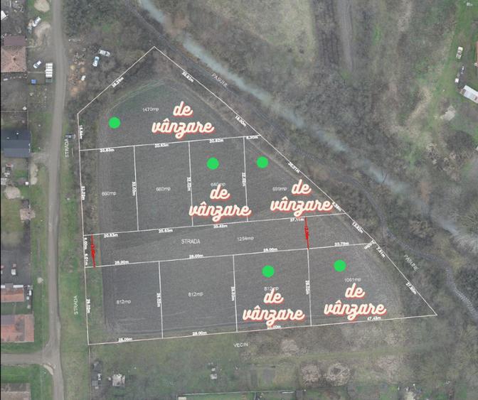 De vânzare parcele de teren intravilan, Sacoșu Turcesc, jud. Timiș - 1