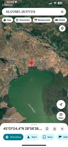 Proprietar, vand 4 ha, Iazurile, delta Tulcea - 3