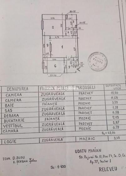 Vanzari Apartamente 2 camere CARTIERE BISERICA BAZILESCU - 14