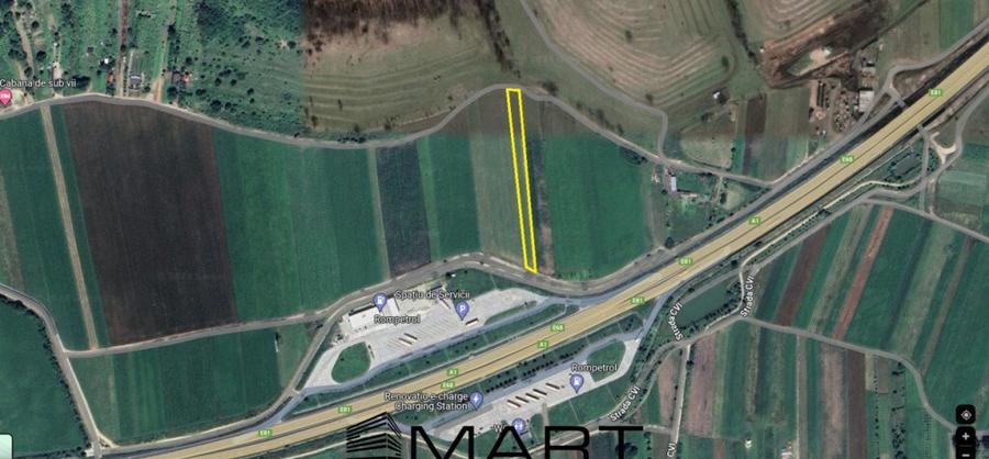 Teren extravilan 3000 mp acces auto, Cristian - 2