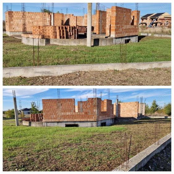 Vand casa in constructie Arad Micalaca teren 966 mp - 2