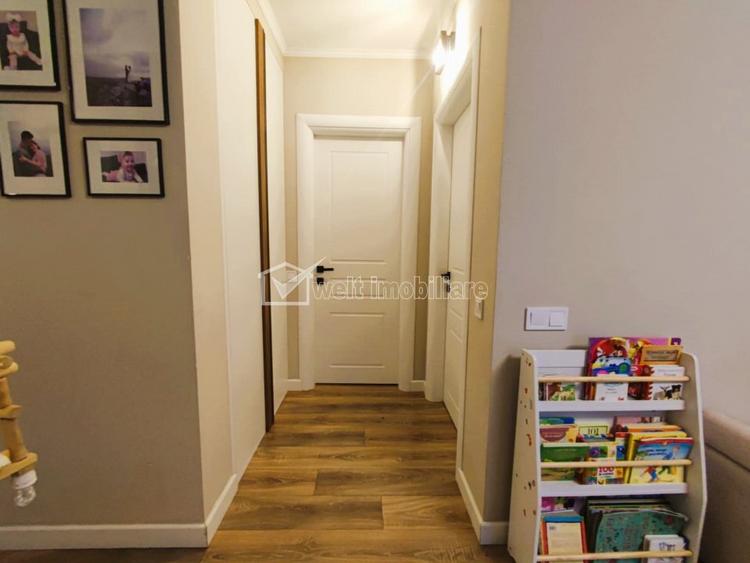 Apartament 3 camere, decomandat, mobilat zona Apahida - 7