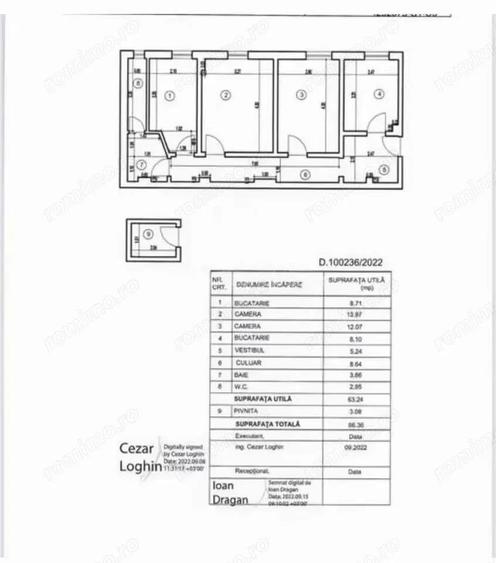 De vanzare apartament 3 camere zona Gara de Nord cu Basarab Titulescu - 3
