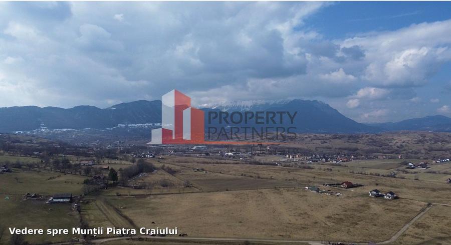 Teren intravilan 1.495 mp | Bran- Tohanul Nou | Vedere Bucegi | Deschidere 45 m - 8