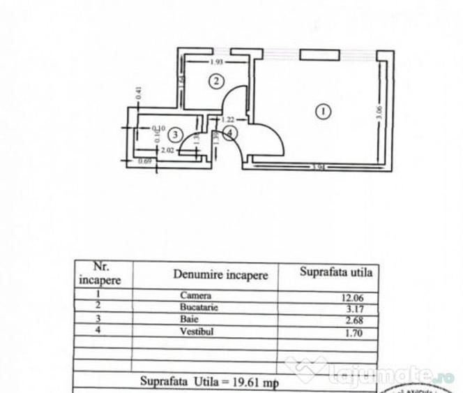 Garsoniera la Universitate, situata pe Calea Victoriei - 2