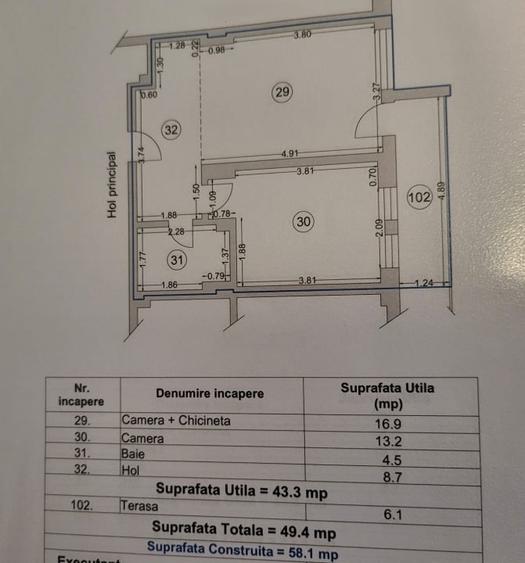 Apartament in rezidenta cu restaurant, piscina si loc de joaca - 12