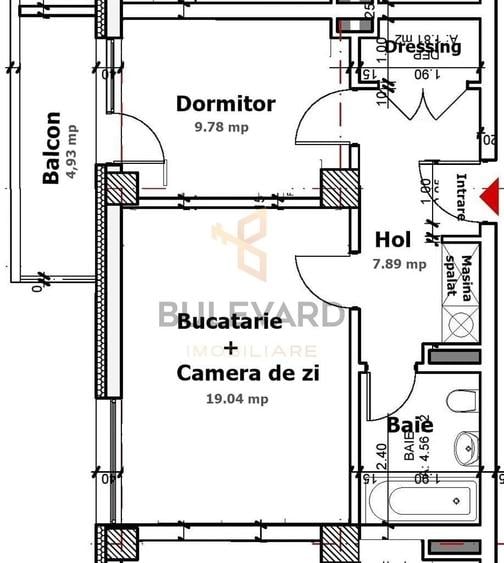 Apartament 2 camere + parcare subterana pe strada Soporului! - 13