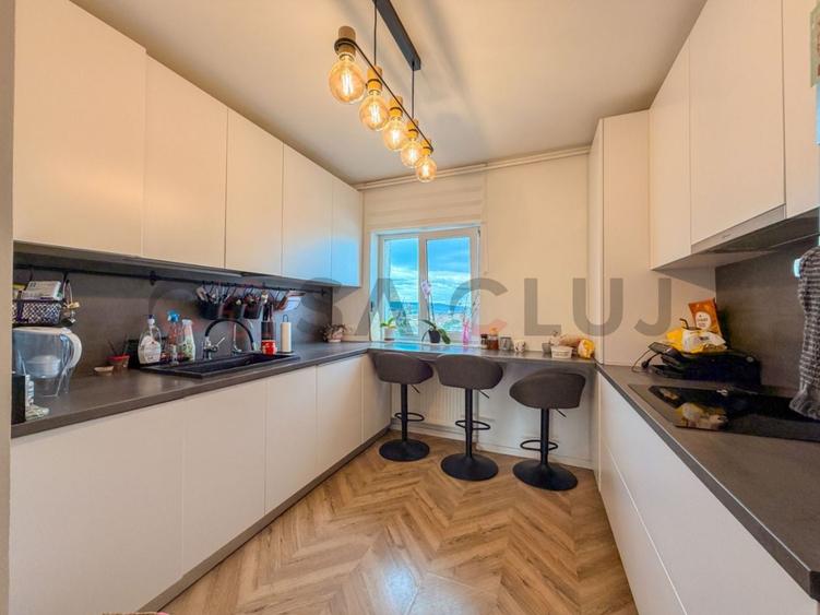 Apartament cu 3 camere decomandat, mobilat în Mărăști — fotografia 2