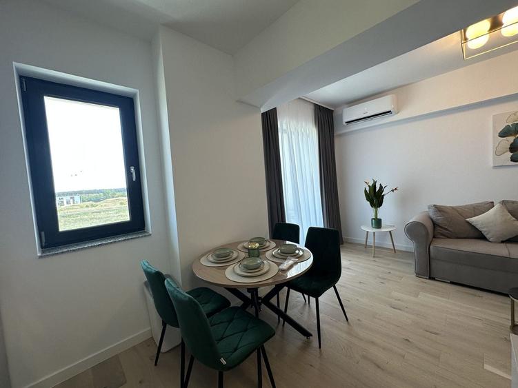 Apartament cu 2 camere decomandat, mobilat în Pipera