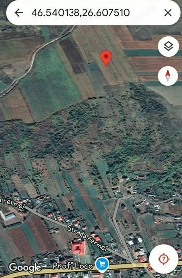 Teren de 3600 mp, în Ardeoani