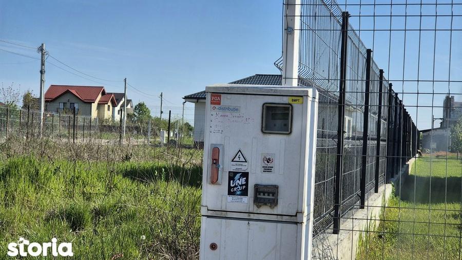 Teren 405 mp pentru Casa cu Fundatie si Gard - Magurele - 5