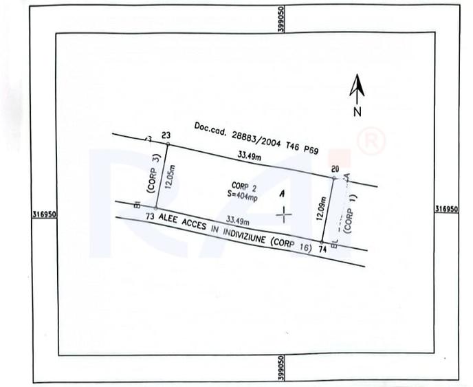 Cartier privat | Teren 400 mp | 65 euro/mp | langa Colosseum |Cernele–Brestei - 6