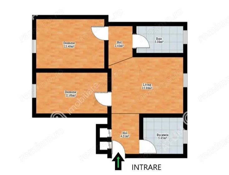Apartament cu 3 camere in zona Cedonia din Sibiu - 6