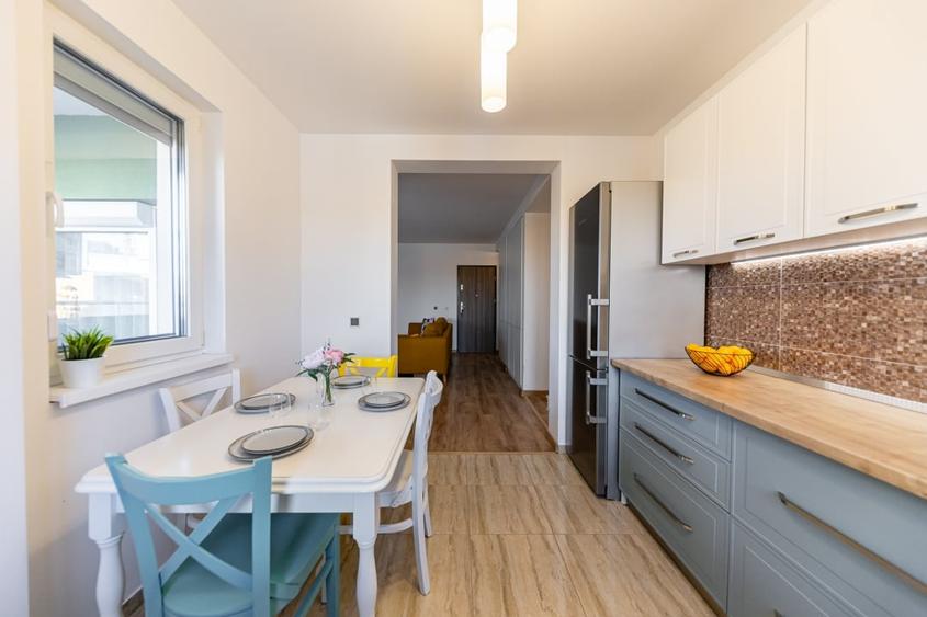 Apartament 3 cam, 76 mp + balcon, etaj 1,  Dumbravița, str. Rodiei,  Comision 0% - 8