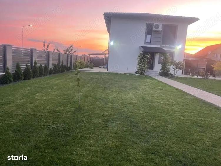 VAND CASA INDIVIDUALA PREMIUM,panouri fotovoltaice,complet mobilata in com.Sacalaz,loc Beregsau Mare - 6