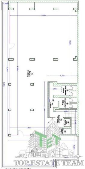 Spatiu de birouri de 3,000mp de vanzare in zona Pipera - 10