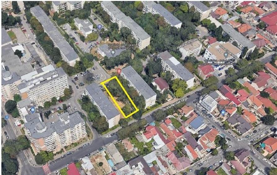 Teren intravilan 822 m.p. Constanta str.Nicolae Iorga 24B-pret 450.000 Euro - 2