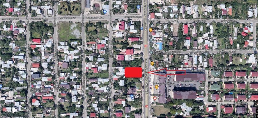 Teren 1076 mp deschidere 27m la sosea sector 1 toate utilitatile CU construire - 1