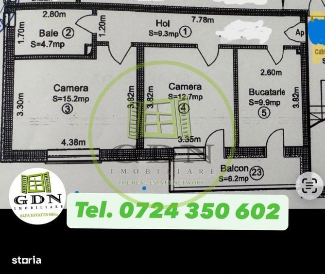 Apartament mobiliat utilat - 2