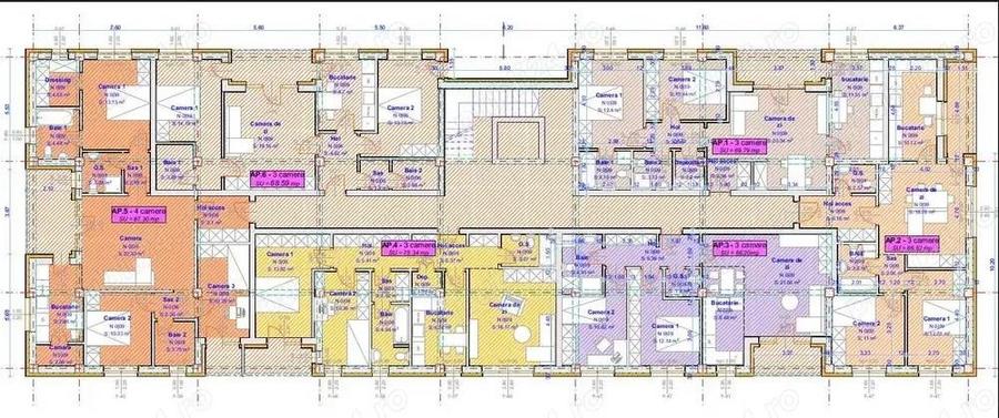 Teren 3250 mp cu AUTORIZATIE DE CONSTRUIRE imobil cu 30 de apartamente - 1