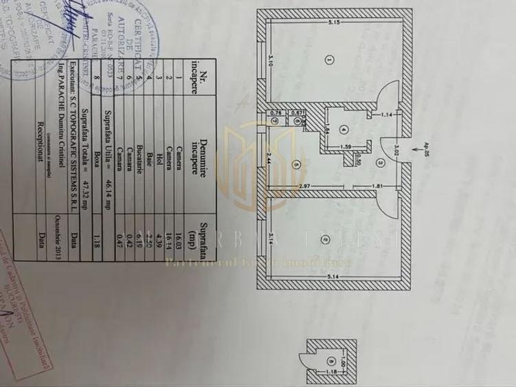 Floreasca 2 camere 47 mp decomandat 119900 eur - 6