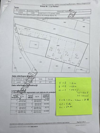 Teren 27 ari parcelabil Mitocul Dragomirnei ideal pentru case - 5