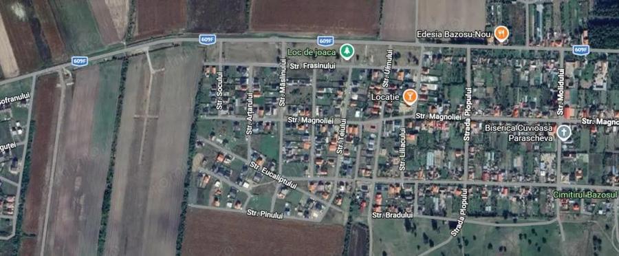 Parcela teren - 1335 mp - Bazosu Nou - 1