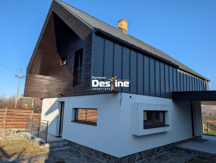 Casa design Nordic D+P+1+POD stil Scandinav 160 mpU si 800 mp teren Rond Bucium - 18