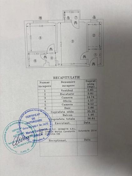 2 camere cf 2 Pantelimon Vergului Kaufland - 6