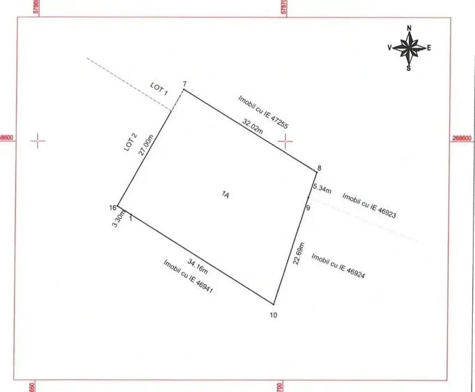 Teren de 963 m? in Giurgiu cu acces la E85! - 4