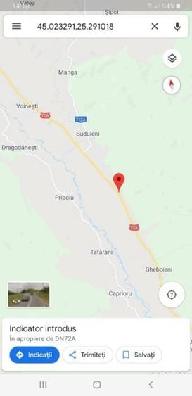 Teren vanzare Izvoarele, Voinesti, Dambovita 2298m2 - 2