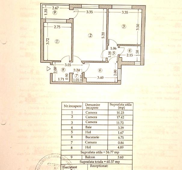 OCAZIE-FAR-3 CAMERE,CIRCULAR,PARTER - 2