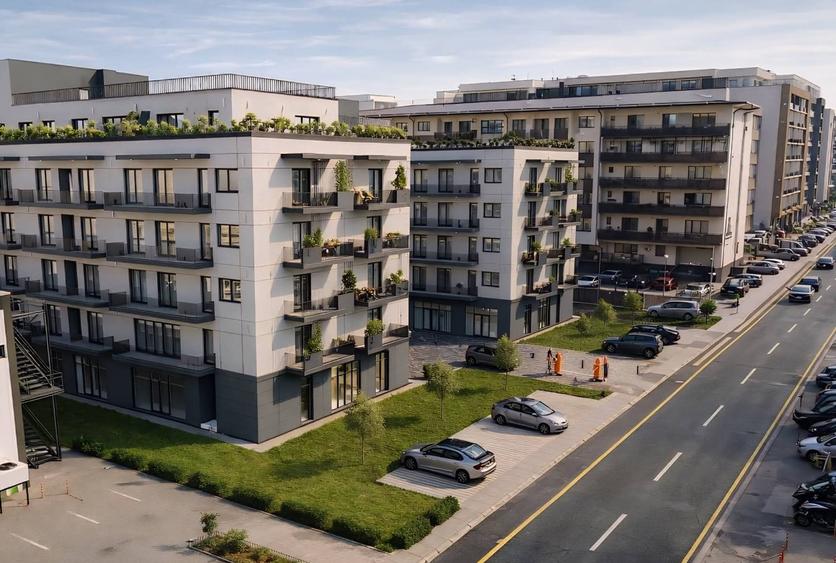 Metrou Berceni 500m – Nou – 4 camere 2 bai 2 balcoane 113mp – 168,300 + tva - 6