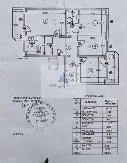 4 Camere Piata Iancului-Metrou monolit-consolidat - 10