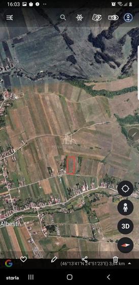 Teren cu suprafata totala de 2358 Mp, Albesti - 1