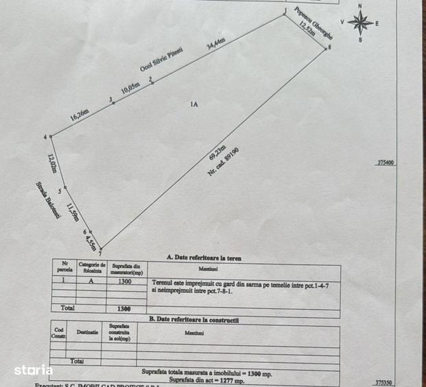 Teren intravilan 1300 mp Balotesti - 1