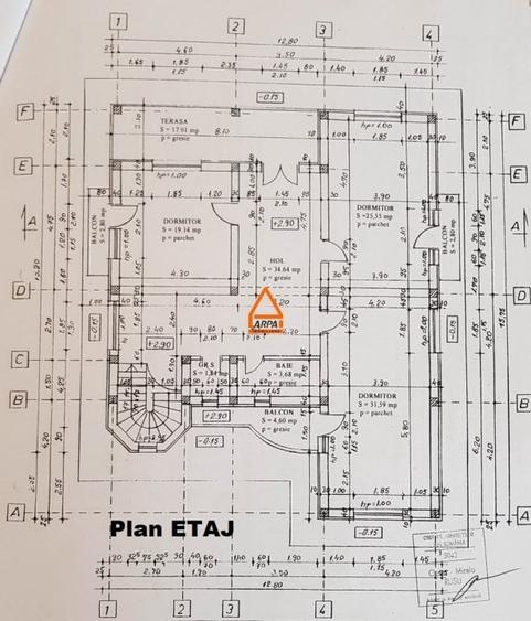 Casa / Vila - 310 mp , 1000 mp teren - Bucium - 12