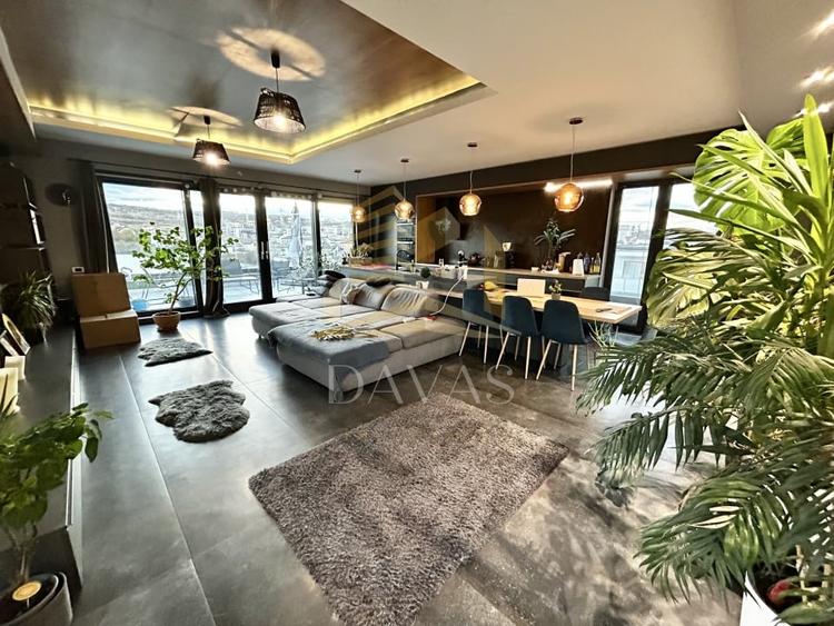 Penthouse 3 camere de inchiriat | Borhanci | Terasa 45mp | Parcare dubla - 2