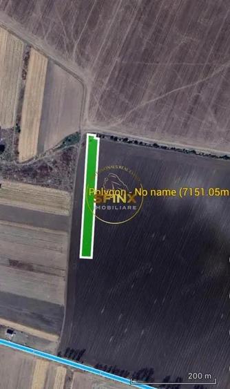 Teren extravilan de vanzare Moara Vlasiei, Gagu, Ilfov 7.151 mp - 1