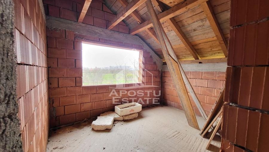 Casa individuala cu 5 camere,teren de 480mp,la rosu,Peciu Nou - 5